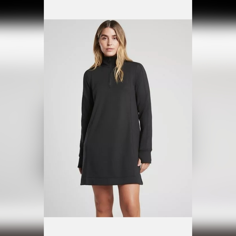 ATHLETA Black West Town Dress - Small